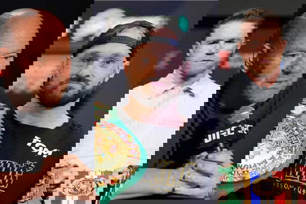 Dana White, Tyson Fury, Canelo Alvarez