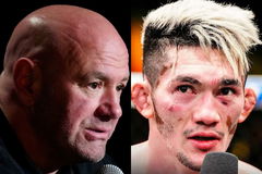 Dana White and Melquizael Costa