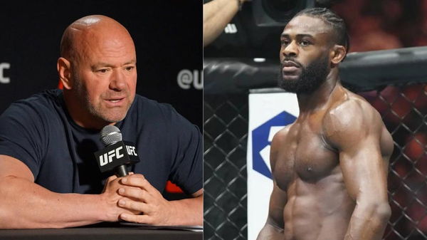 Dana White and Aljamain Sterling