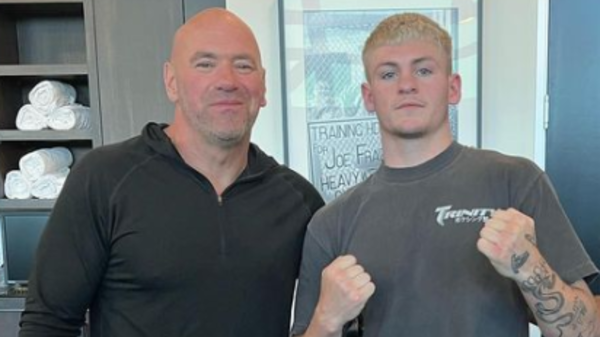 Dana White and Callum walsh