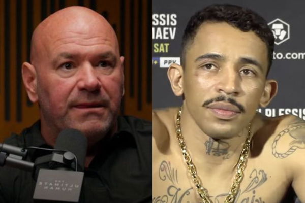 Dana White and Carlos Prates