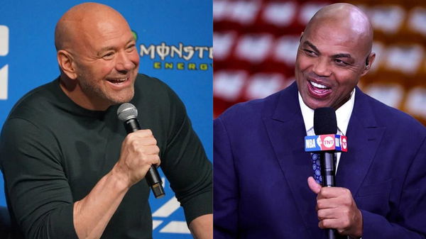 Dana White and Charles Barkley