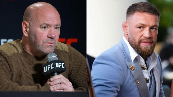 Dana White and Conor McGregor