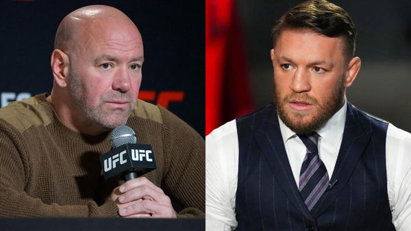 Dana White and Conor McGregor