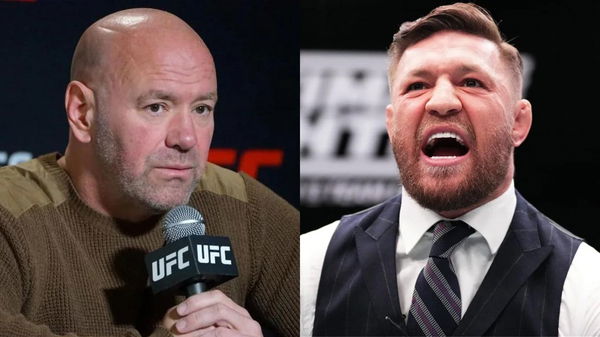 Dana White and Conor McGregor