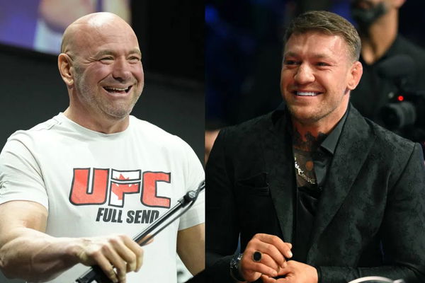 Dana White and Conor McGregor