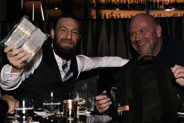 Dana White and Conor McGregor