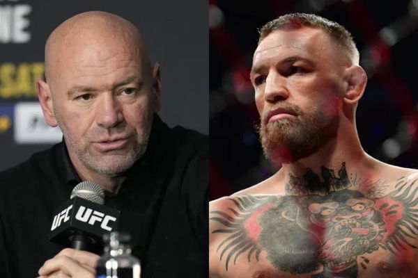 Dana White and Conor McGregor