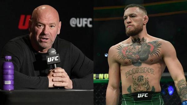 Dana White and Conor McGregor