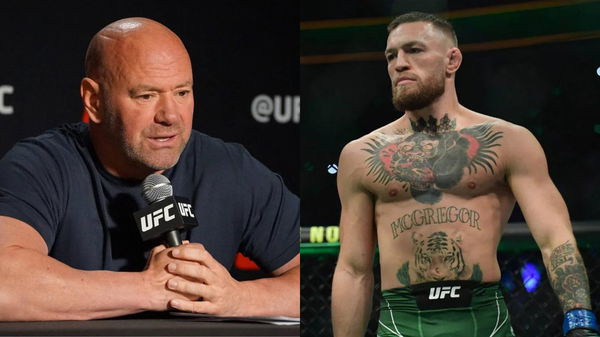 Dana White and Conor McGregor