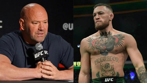 Dana White and Conor McGregor