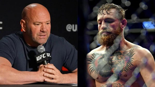 Dana White and Conor McGregor