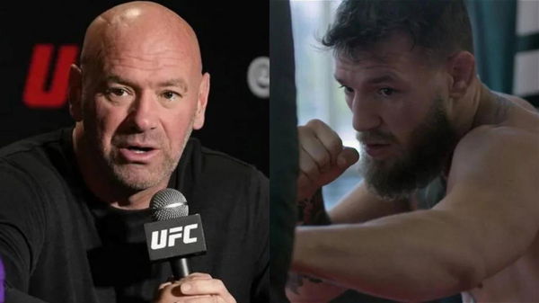 Dana White and Conor McGregor