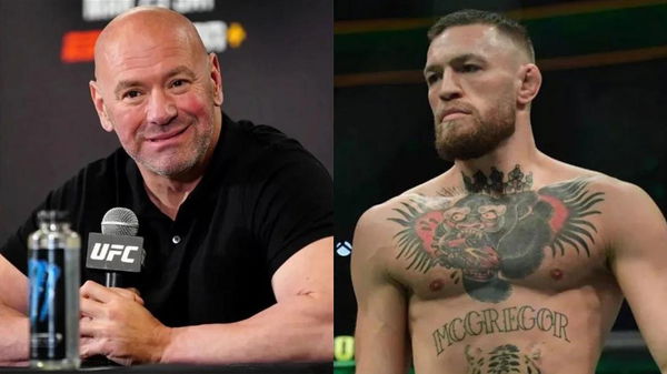 Dana White and Conor McGregor