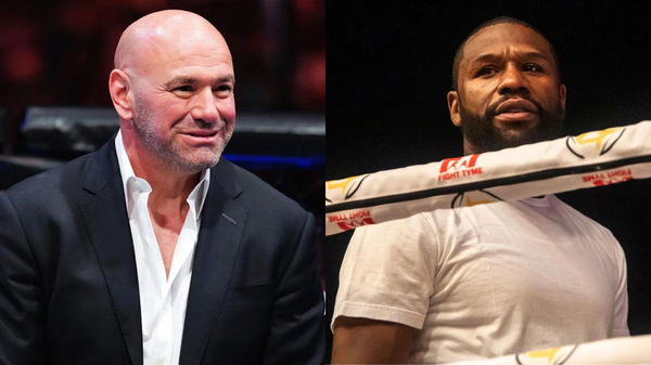 Dana White and Floyd Mayweather