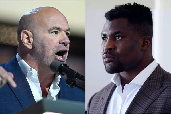 Dana White and Francis Ngannou