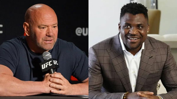 Dana White and Francis Ngannou