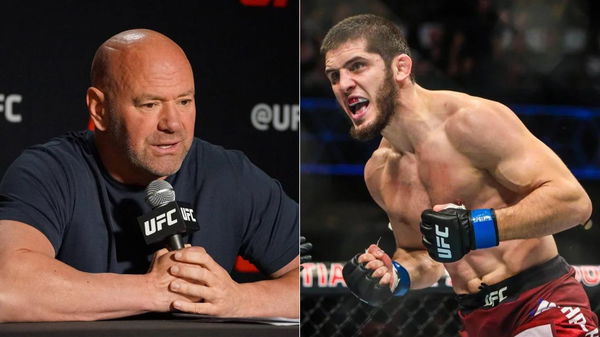 Dana White and Islam Makhachev