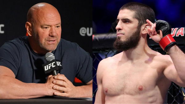 Dana White and Islam Makhachev