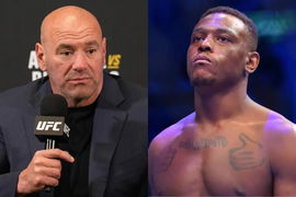 Dana White and Jamahal Hill