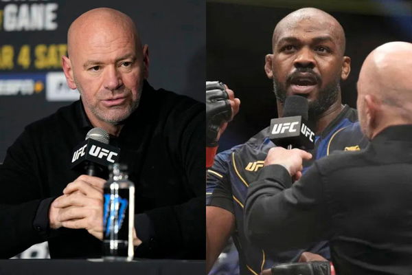 Dana White and Jon Jones