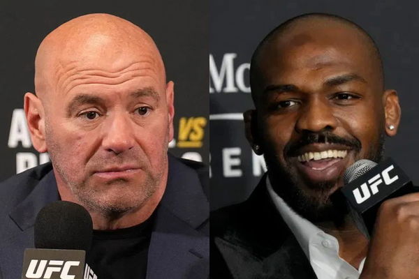 Dana White and Jon Jones