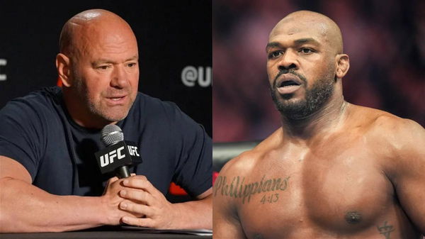 Dana White and Jon Jones