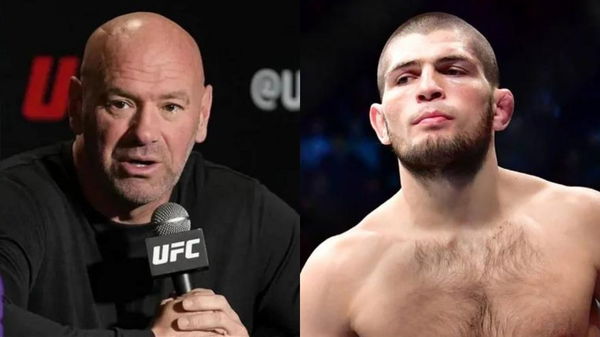 Dana White and Khabib Nurmagomedov