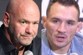 Dana White and Michael Chandler