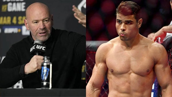 Dana White and Paulo Costa