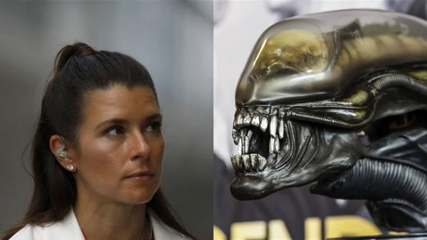 Danica Patrick and 57 Aliens