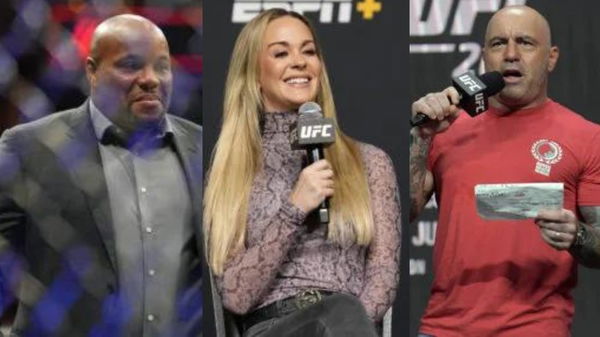 Daniel Cormier + Laura Sanko + Joe Rogan