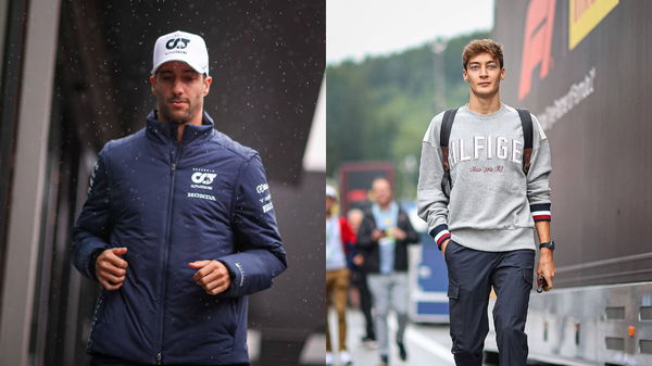 Daniel Ricciardo George Russell