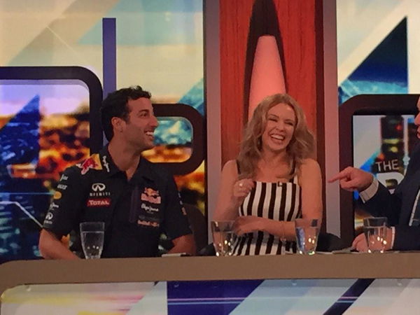 Daniel Ricciardo Kylie Minogue