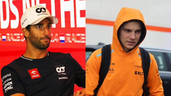 Daniel Ricciardo and Oscar Piastri