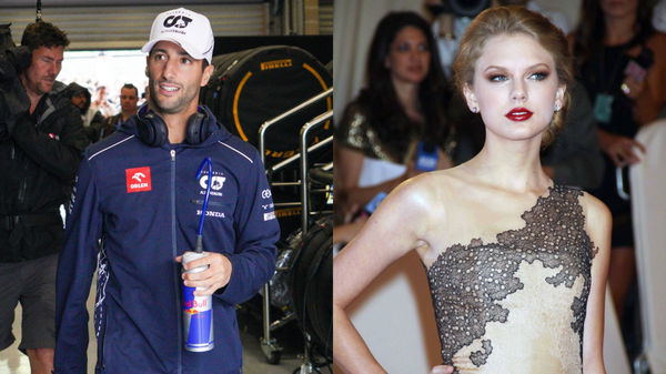 Daniel Ricciardo and Taylor Swift