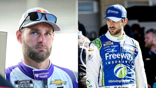 Daniel Suarez and Shane Van Gisbergen