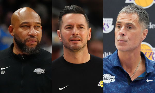 Darvin Ham, JJ Redick, Rob Pelinka