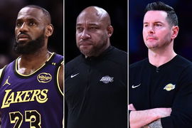 Darwin Ham, JJ Redick, LeBron James