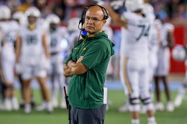 NCAA, College League, USA Football 2024: Baylor vs Houston NOV 23 November 23, 2024: Baylor Bears head coach Dave Aranda