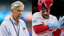Dave Dombrowski and Bryce Harper-Phillies