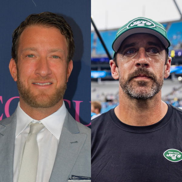 Dave Portnoy and Aaron Rodgers