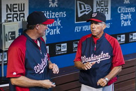 MLB, Baseball Herren, USA Washington Nationals at Philadelphia Phillies Sep 3, 2013; Philadelphia, PA, USA; Washington N