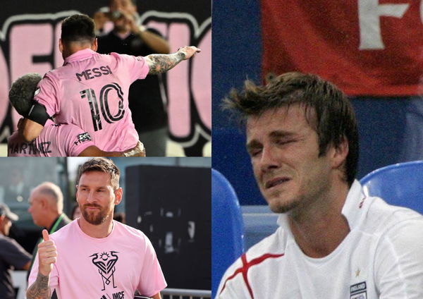 Fans spot Lionel Messi wore different shirt immediately after