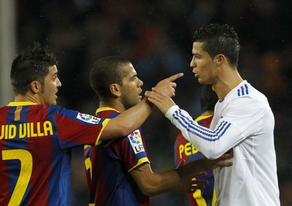 David Villa-Cristiano Ronaldo (1)