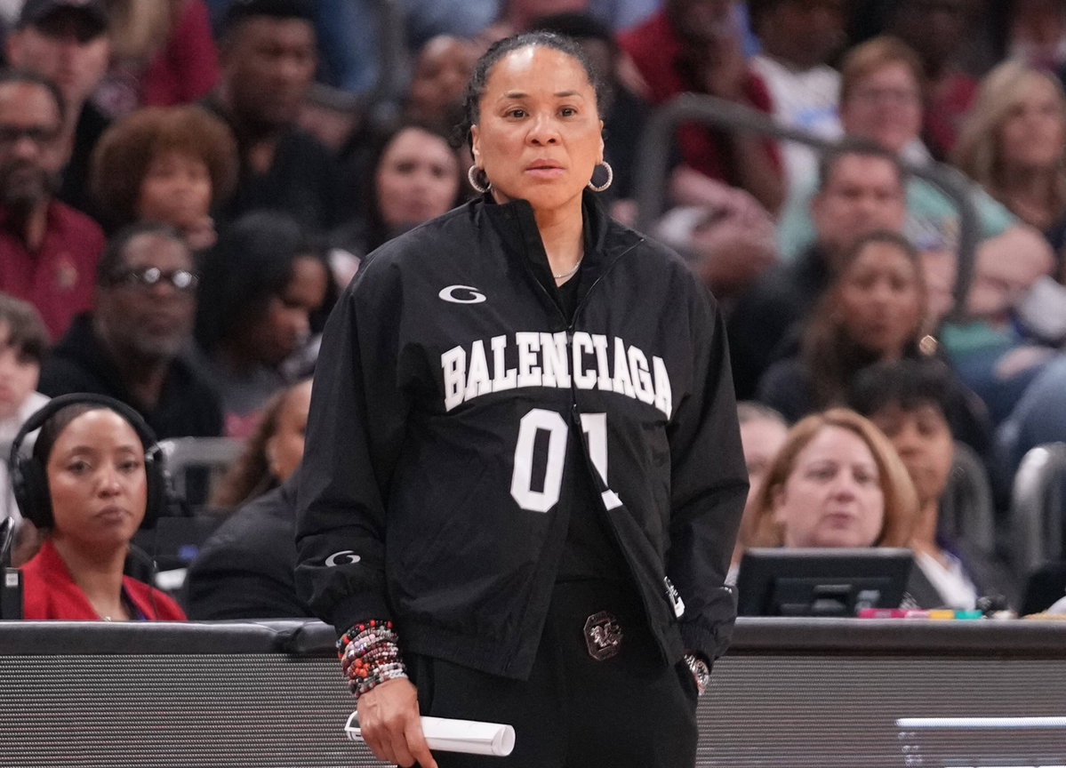Dawn Staley Sends 6-Word Message After Coco Gauff Saves Match Points to Enter U.S. Open Semi-Final