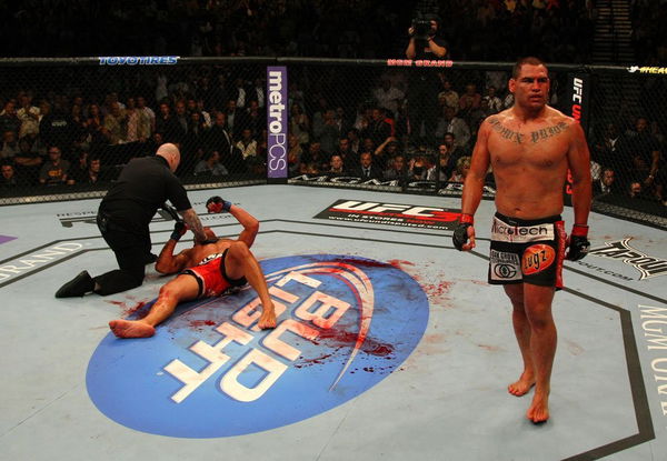 ufc bloodiest fight