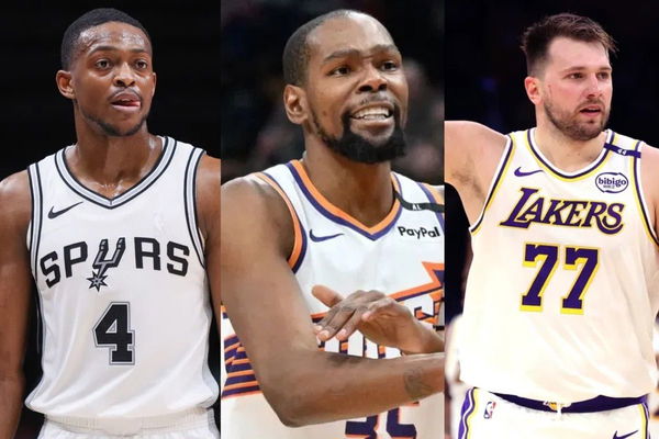 De&#8217;Aaron Fox, Kevin Durant, Luka Doncic