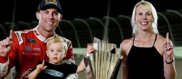 Kevin Harvick and wife DeLana Harvick