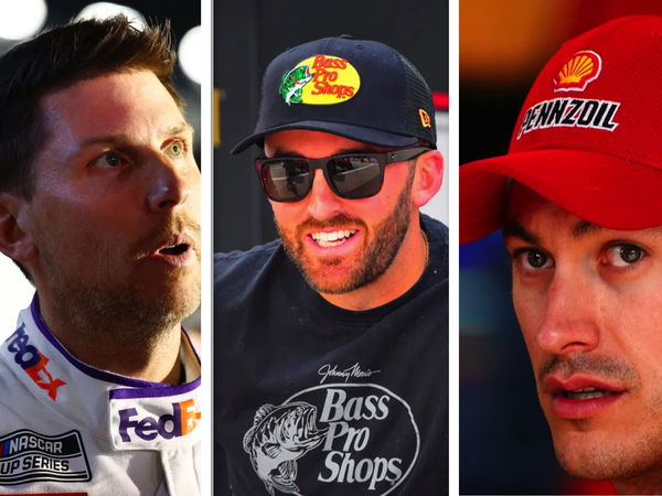 Denny Hamlin, Austin Dillon, Joey Logano